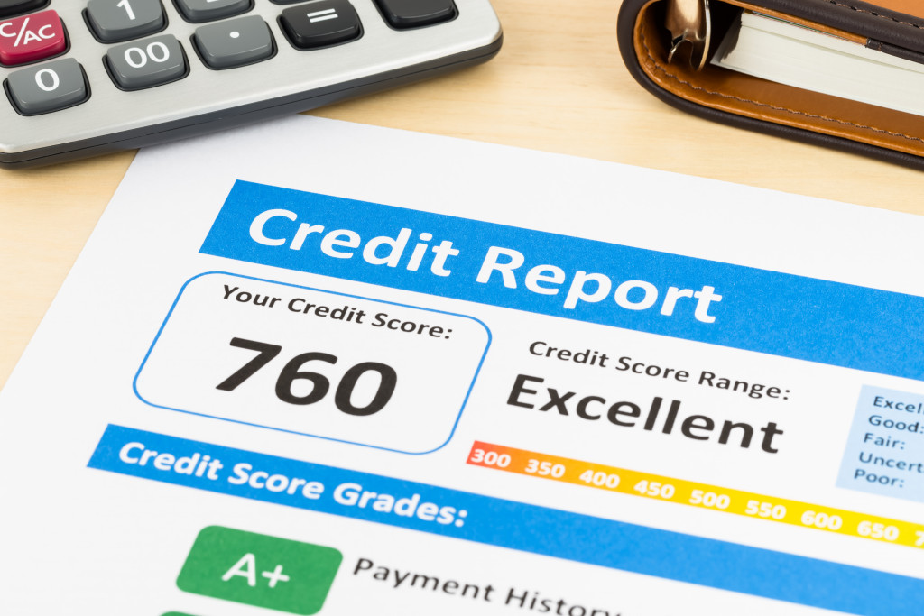 credit score of 760 excellent score range